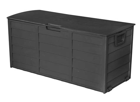 black exterior metal box|black waterproof storage box.